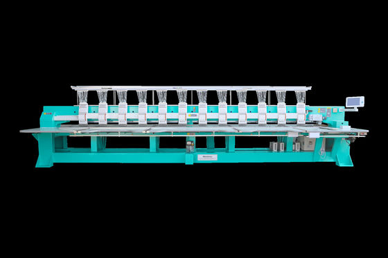 6 colori Flat Embroidery Machine Multi Head con funzione auto Trimmer