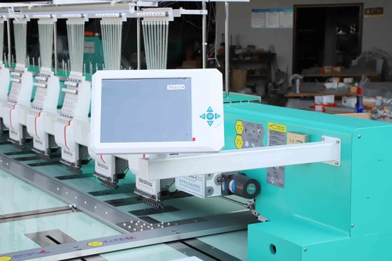 6 colori Flat Embroidery Machine Multi Head con funzione auto Trimmer