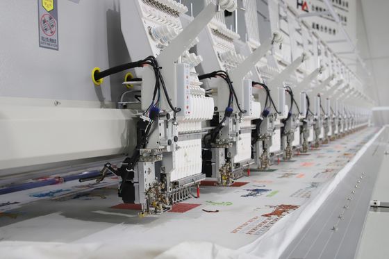 Macchina per ricamo di sequine commerciali 15 teste 9 aghi 1 anno di garanzia