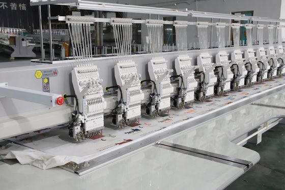 220V 380V Twin Sequin High Speed Embroidery Machine 9 Aghi 20 teste