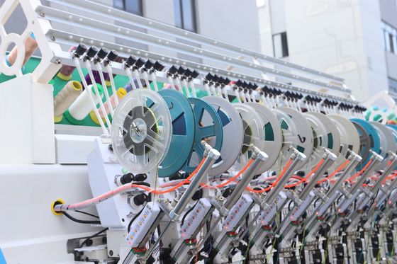 Computer doppio 22 teste quattro aghi macchina di ricamo durevole