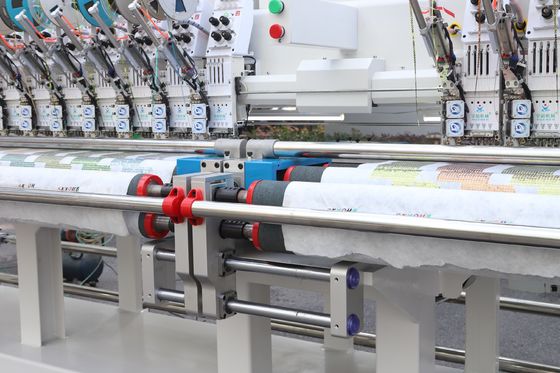 Computer doppio 22 teste quattro aghi macchina di ricamo durevole