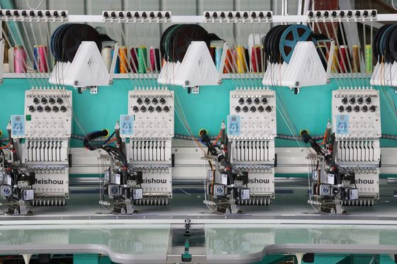 Macchine per ricamo di 4 sequine 9 aghi Macchine per ricamo industriale computerizzate