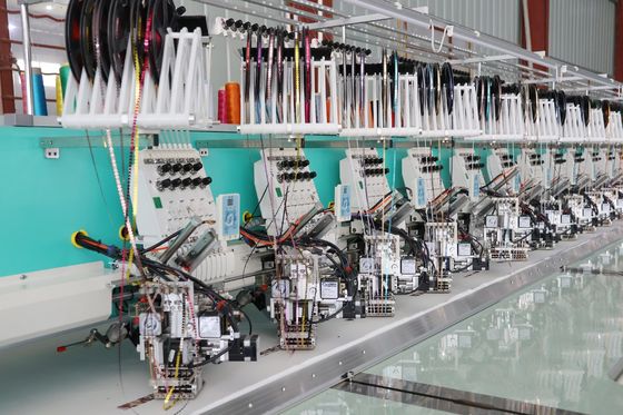 20 Teste Sequin ricamo macchina per computer 220V 380V tensione