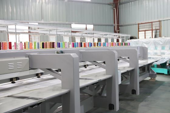 15 Teste 9 Aghi Macchina di ricamo a corda 13 Lingue Construzione robusta