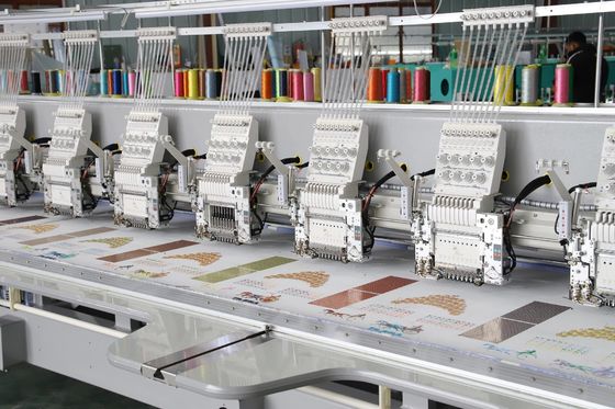 9 aghi doppia Sequin &amp; Cording ricamo macchina 15 testa 1 anno di garanzia