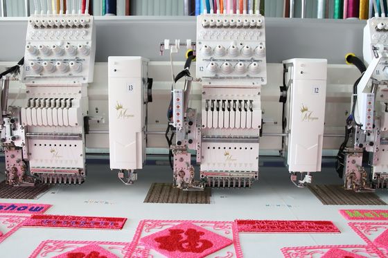 Macchina di ricamo per asciugamani computerizzata 15 teste 13 lingue