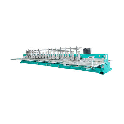 12 Teste Macchina di ricamo a taglio laser Informatizzata 10.5M*2.3M*1.25M