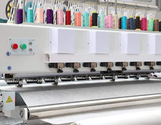 10 Teste Macchina di ricamo di coperte 6 Aghi con funzione di pacco