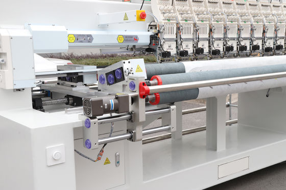 10 Teste Macchina di ricamo di coperte 6 Aghi con funzione di pacco