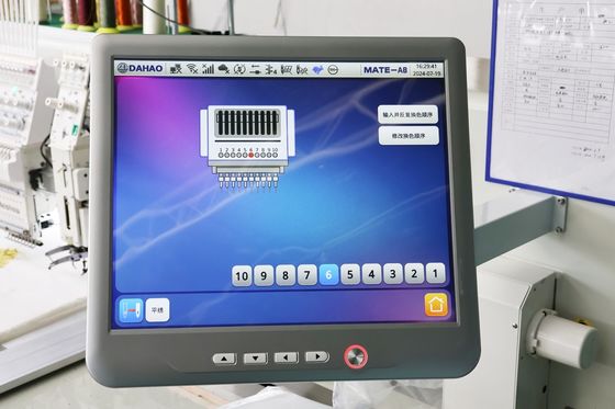 12 teste ricamo a nastro misto macchina per computer ad alta velocità