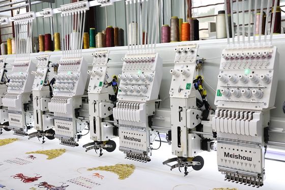 Macchina per ricamo a nastro misto 10 teste più 10 teste Macchina per ricamo piatto