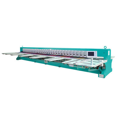 Macchina per ricamo a chenille a 1000 giri al minuto con 6 aghi 15 teste Macchina per ricamo automatico computerizzata